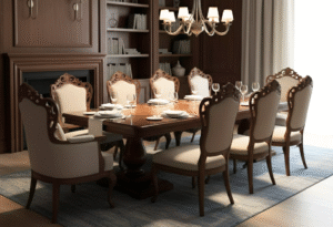 Elegant, Traditional Dining Set